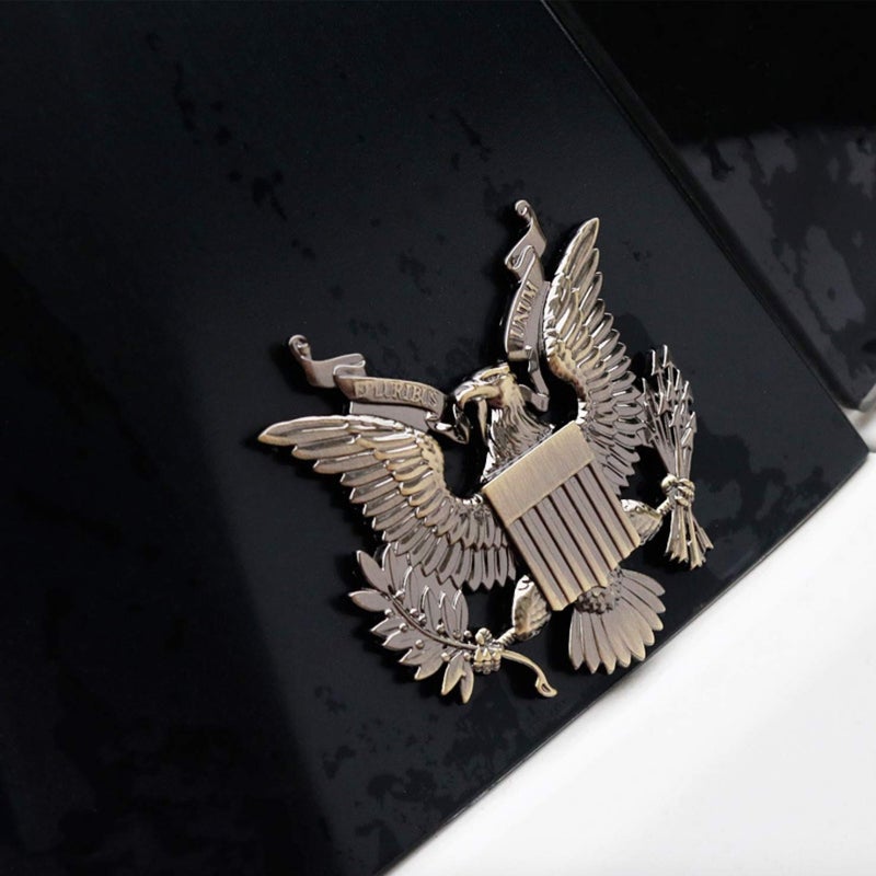 Fsforcar United States Military US Army Metal Car Emblem Sticker Decal (Bronze) - Image 2